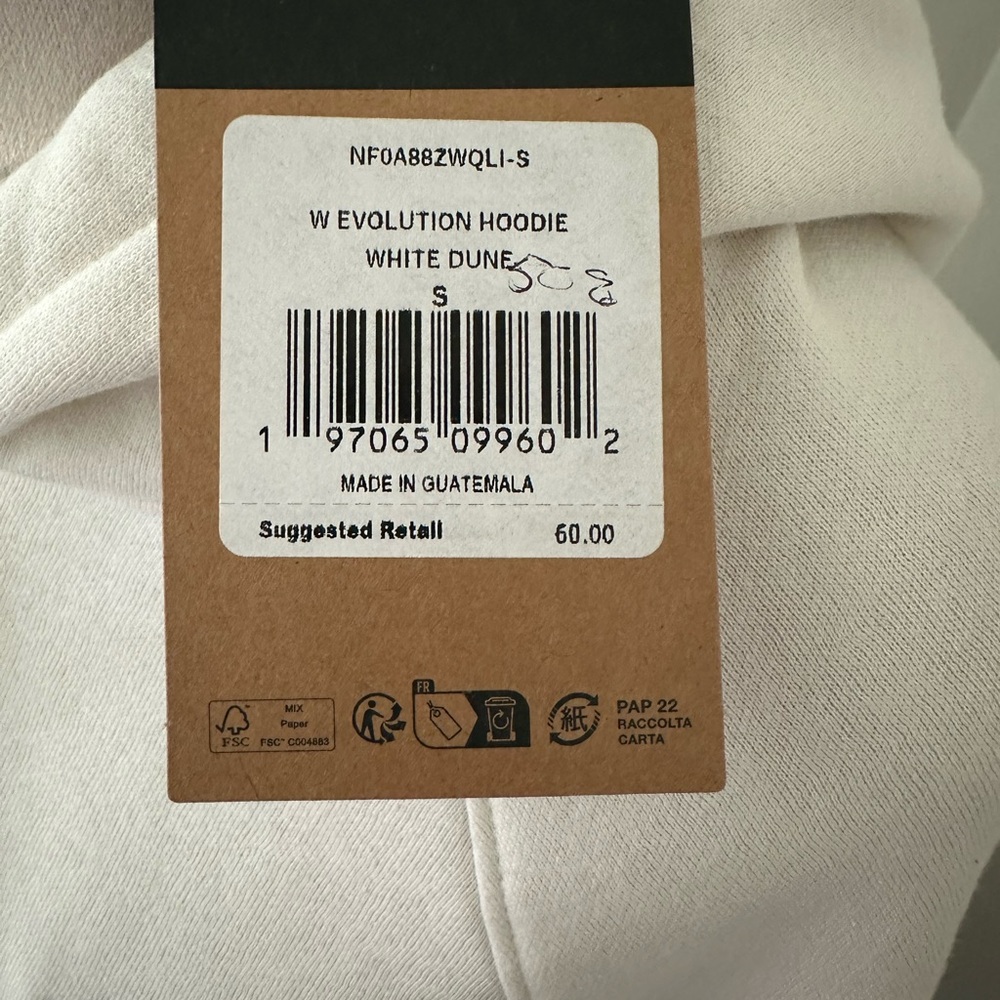 The North Face White Hoodie - Picture 2 of 2